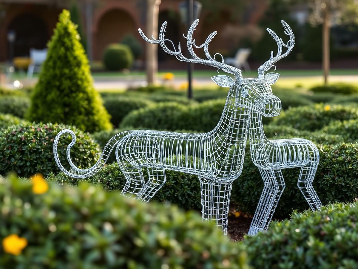 Frame topiary